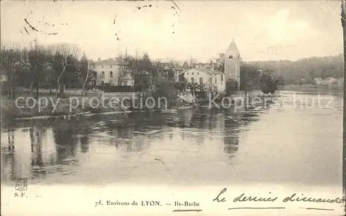 Ile Barbe Vue generale Kat. Lyon