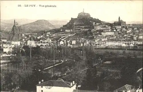 Le Puy en Velay Vue generale Kat. Le Puy en Velay