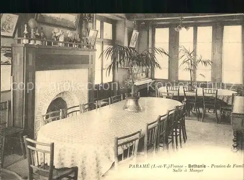 Parame Bethanie Pension de Famille Salle a Manger Kat. Saint Malo