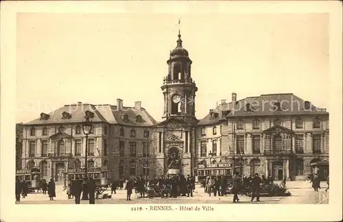 Rennes Hotel de Ville Kat. Rennes