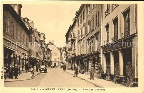 Montbeliard Rue des Febvres Kat. Montbeliard