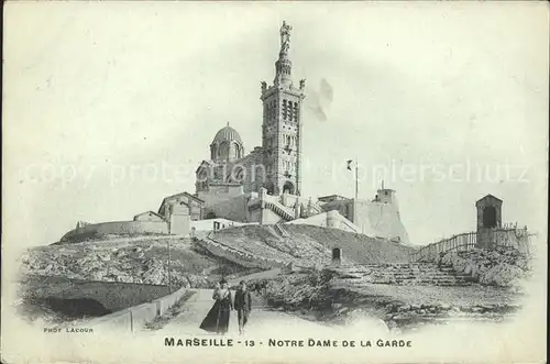 Marseille Notre Dame de la Garde Kat. Marseille