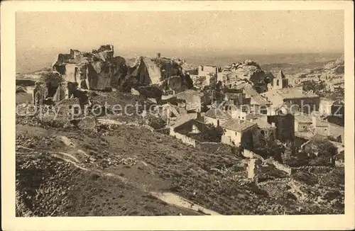 Les Baux de Provence Vue generale Collection La Douce France Kat. Les Baux de Provence