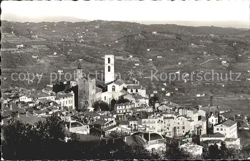 Grasse Alpes Maritimes Vue generale sur la Vieille Ville et Campagne environnante Kat. Grasse