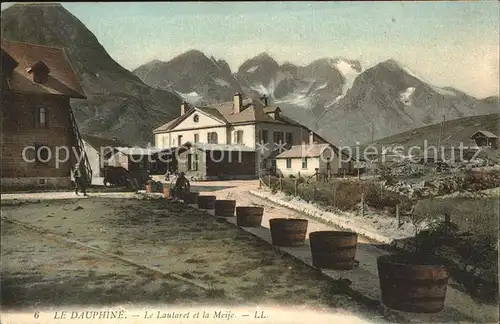 Le Lautaret et la Meije Alpes Kat. Saint Vincent les Forts