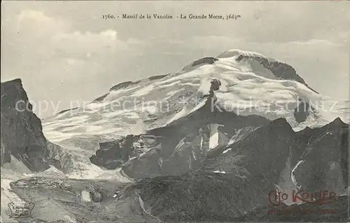 La Grande Motte Panorama Massif de la Vanoise Cho Kohler Chocolat Werbung Kat. La Grande Motte
