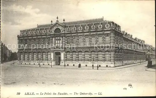 Lille Nord Palais des Facultes Universite Kat. Lille