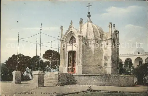 Carthage Karthago Ancienne Chapelle Saint Lours Kat. Tunis