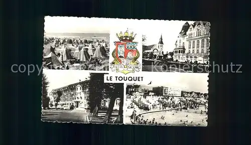 Le Touquet Paris Plage Vues diverses Wappen Kat. Le Touquet Paris Plage