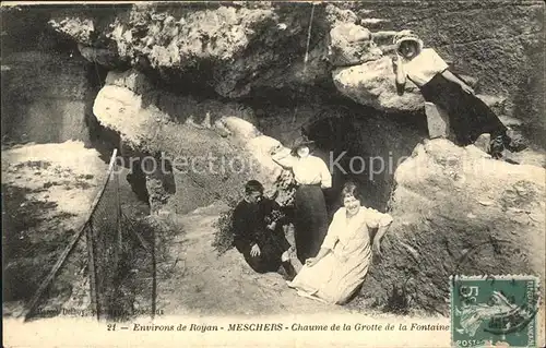 Meschers sur Gironde Chaume de la Grotte de la Fontaine Kat. Meschers sur Gironde