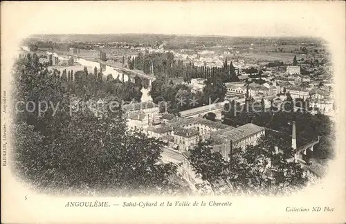 Angouleme Saint Cybard et Vallee de la Charente Kat. Angouleme