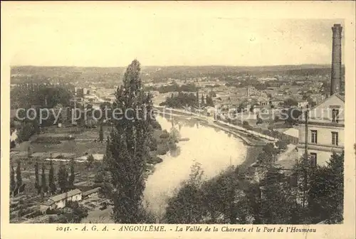 Angouleme Vallee de la Charente et Port de l Houmeau Kat. Angouleme