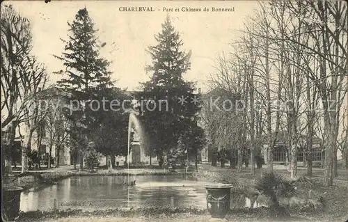 Charleval Bouches du Rhone Parc et Chateau de Bonneval Kat. Charleval