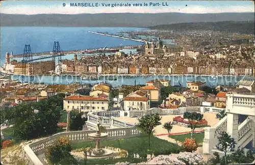 Marseille Vue generale vers le Port / Marseille /Arrond. de Marseille