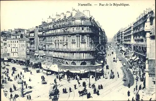 Marseille Rue de la Republique / Marseille /Arrond. de Marseille