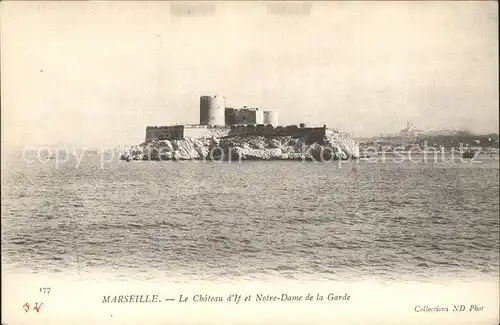 Marseille Chateau d'If et Notre Dame de la Garde / Marseille /Arrond. de Marseille