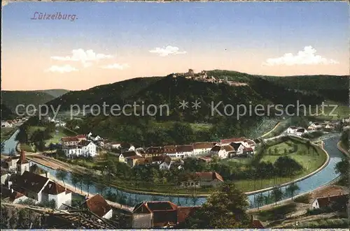 Luetzelburg Lothringen Panorama Kat. Lutzelbourg
