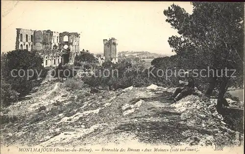 Montmajour Ensemble des Ruines "Aux Moines" Kat. Arles