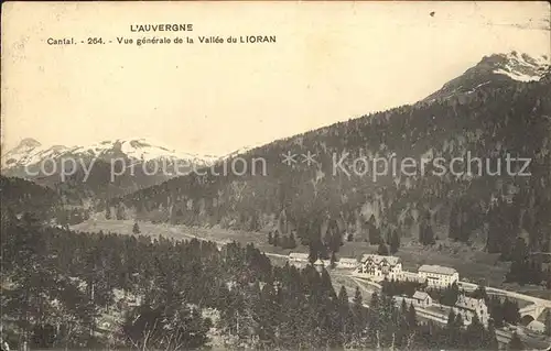 Lioran Vue generale de la Vallee Kat. Laveissiere