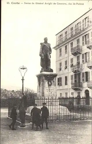 Corte Statue de General Arrighi de Casanova Duc de Padoue Kat. Corte