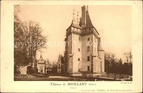 Meillant Chateau Schloss Kat. Meillant