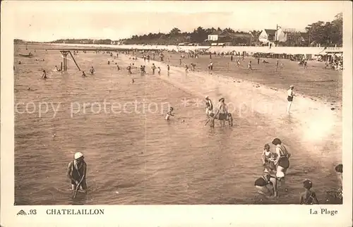 Chatelaillon Plage La Plage Kat. Chatelaillon Plage