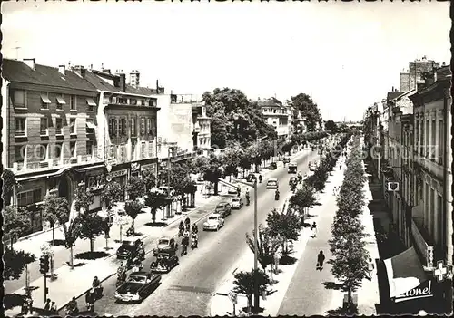 Angers Boulevard Foch Magasins et Trottoirs Fleuris Kat. Angers