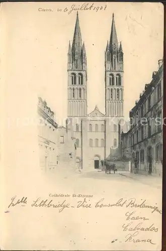 Caen Cathedrale St Etienne Kat. Caen