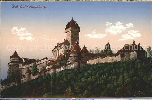 Hohkoenigsburg Haut Koenigsbourg  Kat. Orschwiller