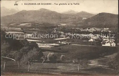 Bagneres de Bigorre Vue generale de la Vallee Kat. Bagneres de Bigorre