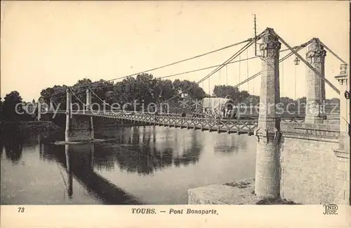 Tours Indre et Loire Pont Bonaparte Kat. Tours