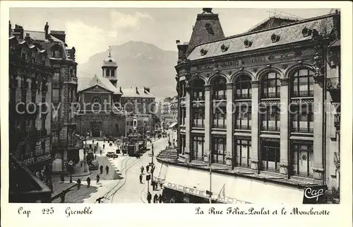Grenoble Moucherotte Rue Felix Loulat Kat. Grenoble