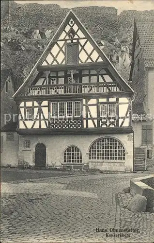 Kayersberg Haus Ohnenstetter Kat. Ribeauville