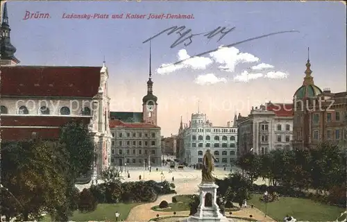 Bruenn Brno Kaiser Josef-Denkmal / Brno /Brno-mesto