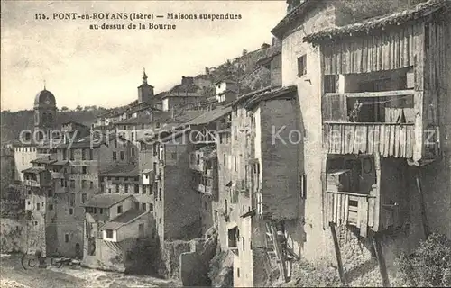 Pont en Royans Maisons suspendues Kat. Pont en Royans