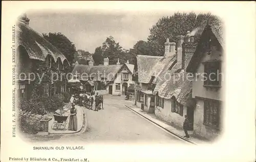 Shanklin Old Village Kat. Isle of Wight