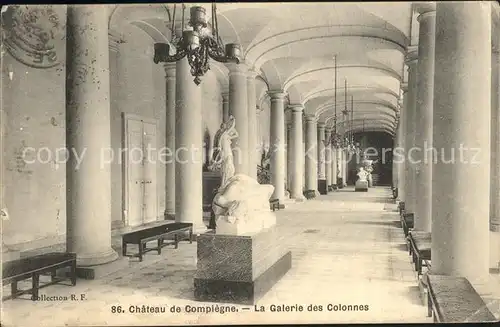 Compiegne Oise Chateau Compiegne Galerie Colonnes Kat. Compiegne