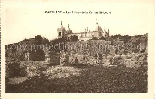 Carthage Karthago Les Ruines de la Colline St Louis Kat. Tunis