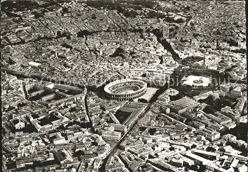 Languedoc Roussillon Nimes Fliegeraufnahme Kat. Montpellier de Medillan