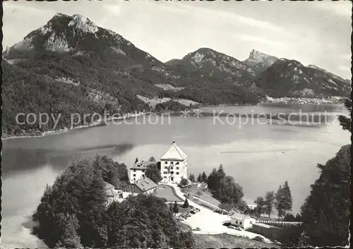 Fuschl See Salzkammergut Schloss Hotel Schober Schafberg  Kat. Fuschl am See