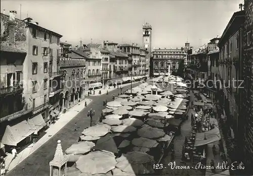 Verona Veneto Piazza delle Erbe Kat. Verona