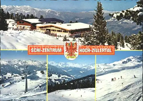 Kaltenbach Tirol Skizentrum Hoch Zillertal Details Kat. Kaltenbach