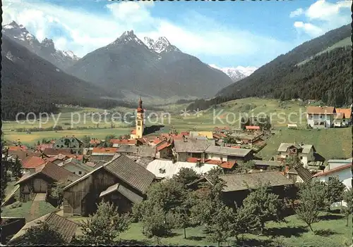 Fulpmes Tirol mit Pinnistal und Stubaier Gletscher Kat. Fulpmes