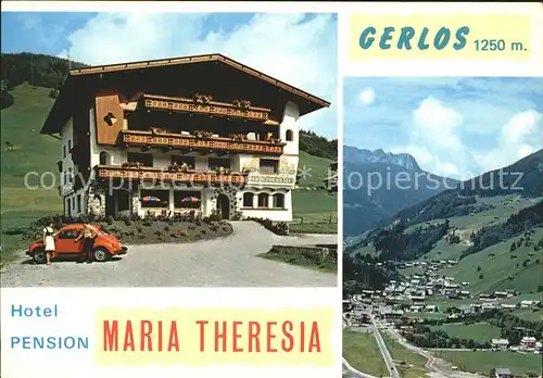 Gerlos Hotel Pension Maria Theresia Ortsblick Kat. Gerlos