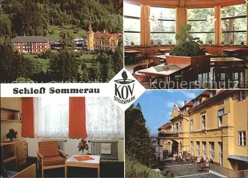 Spital Semmering Steiermark Schloss Sommerau Kat. Spital am Semmering