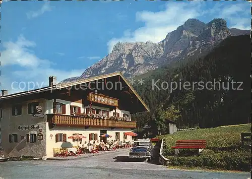 Waidring Tirol Gasthof Pension Stub Kat. Waidring