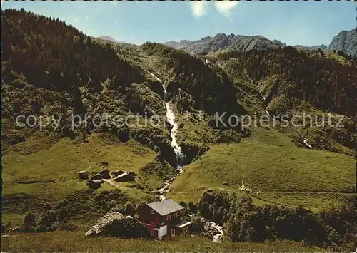 Hollersbach Pinzgau Alpengasthof Edelweiss Kat. Hollersbach im Pinzgau