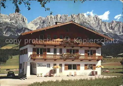 Ellmau Tirol Fruehstueckspension Haus Oswald Kat. Ellmau