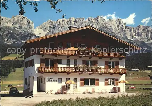 Ellmau Tirol Haus Osswald am Wilden Kaiser Kat. Ellmau