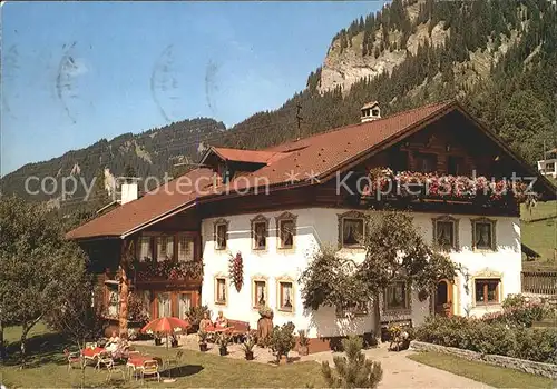 Nesselwaengle Tirol Fruehstueckspension Foersterhof Kat. Nesselwaengle